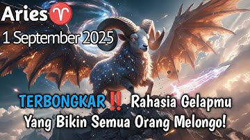 Aries♈ TERBONGKAR‼️ Rahasia Gelapmu Yang Bikin Semua Orang Melongo September 2025 - Planet Zodiak