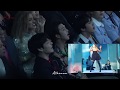 BTS (JK, RM and Jin) reaction to Ariana Grande