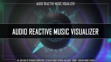 Audio Reactive Music Visualizer