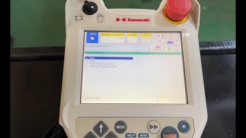 12 How to load a program from a USB stick in Kawasaki Controllers
