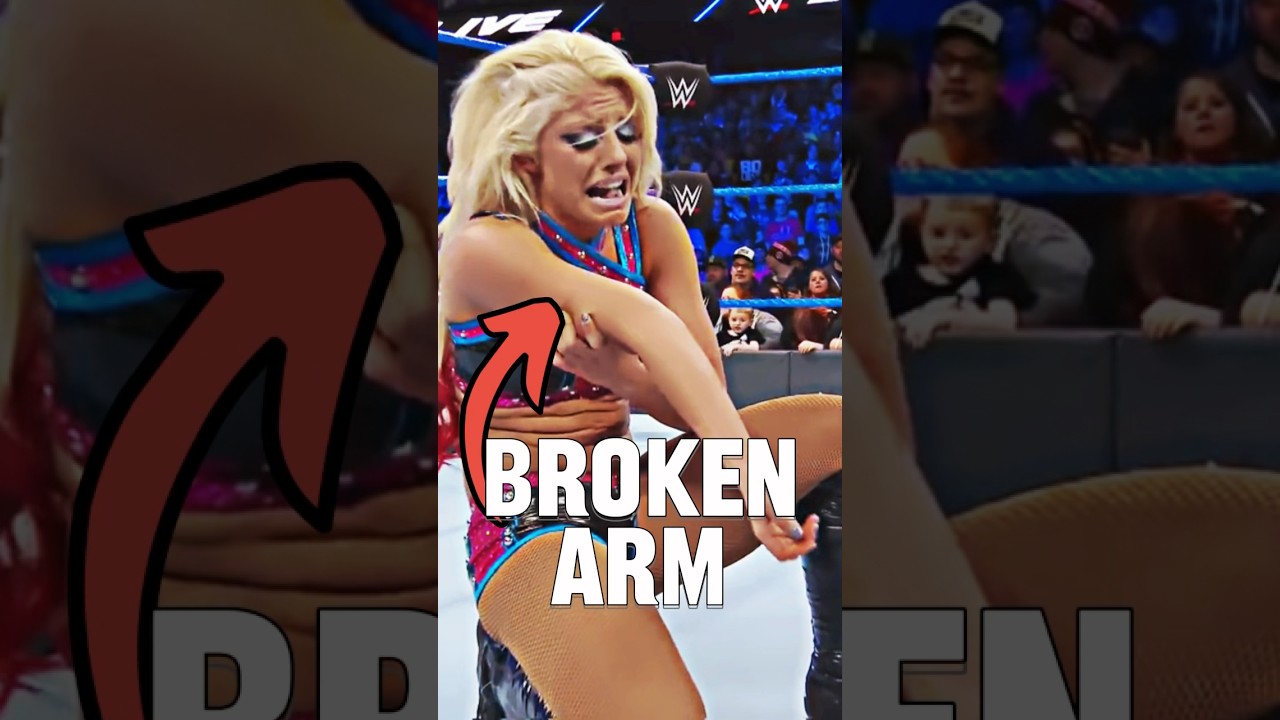 Как Алекса Блисс сломала руку? 🤯