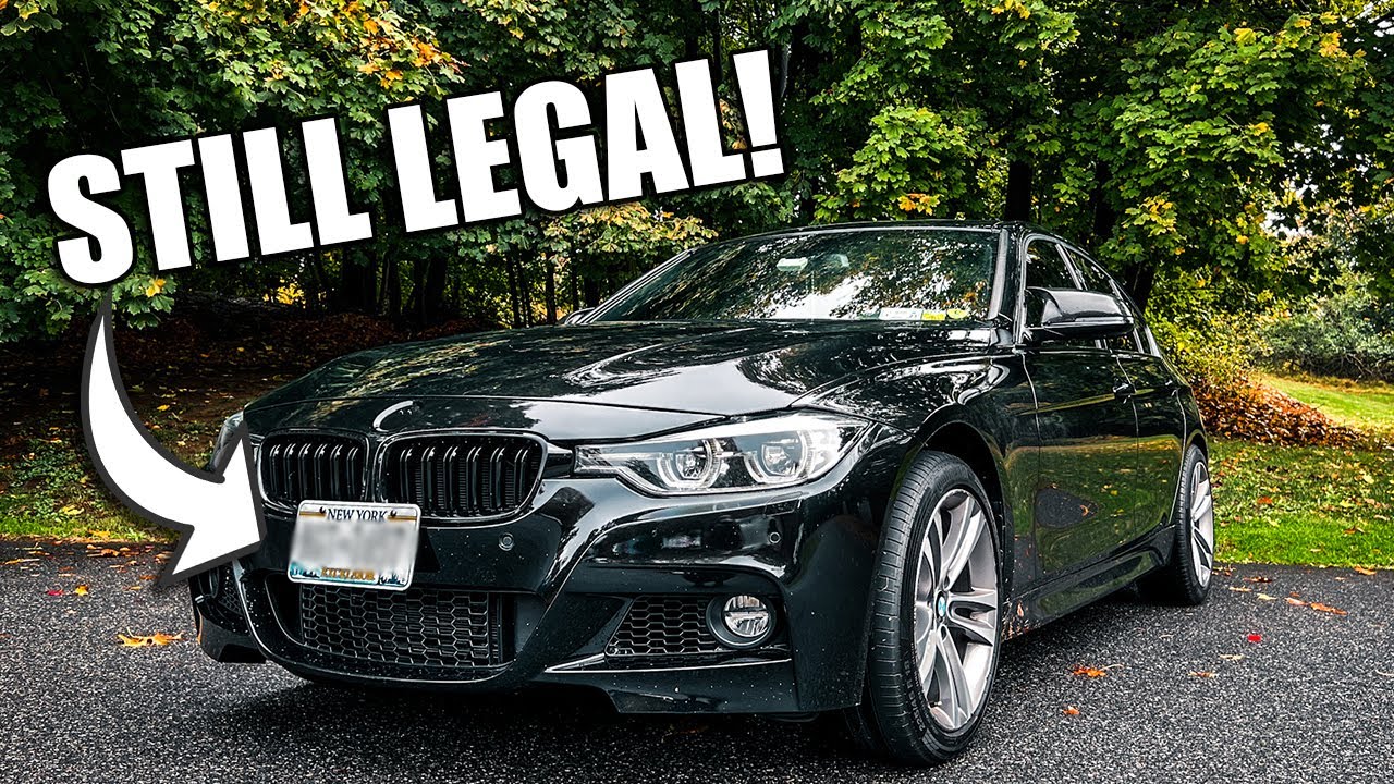 THE BEST DRILL FREE FRONT LICENSE PLATE MOUNT? YouTube