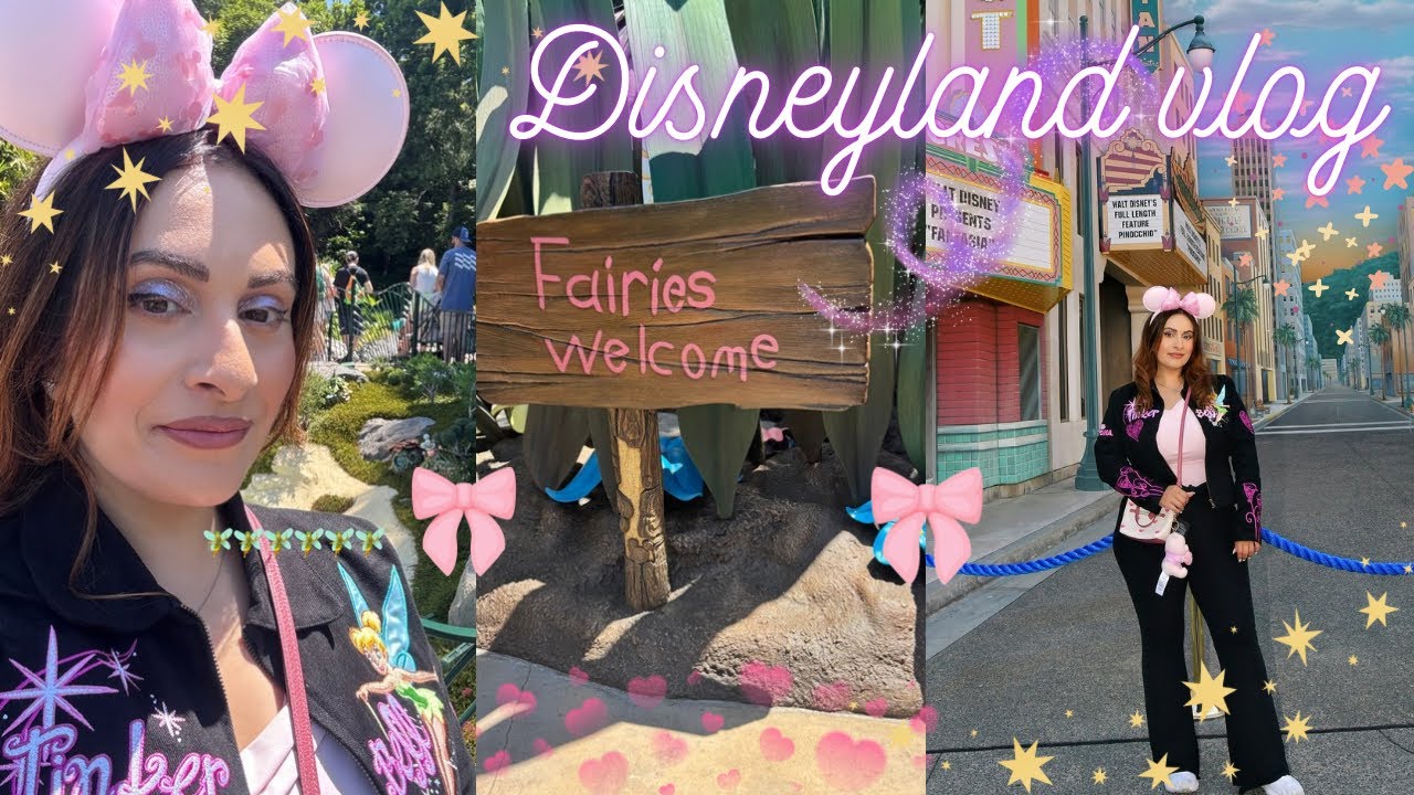 Disneyland vlog: Meeting Tinkerbell, finding the best meal at the parks and new (spooky)  merch!