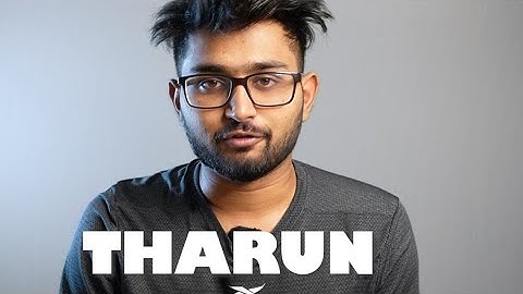 My First Project: Not Just a Video Editing course By Tharun! Assignment 1. @TharunSpeaks