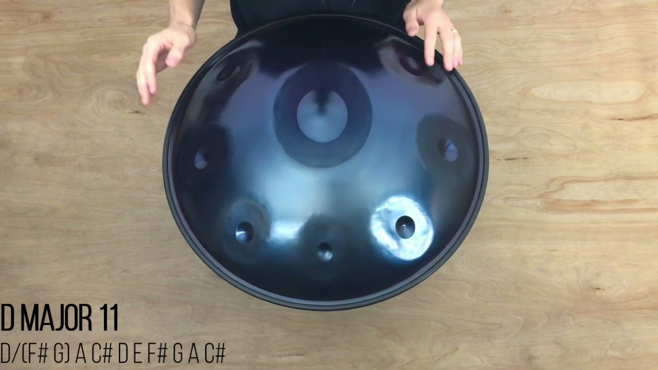 Isthmus Instruments - D Major 11 Handpan