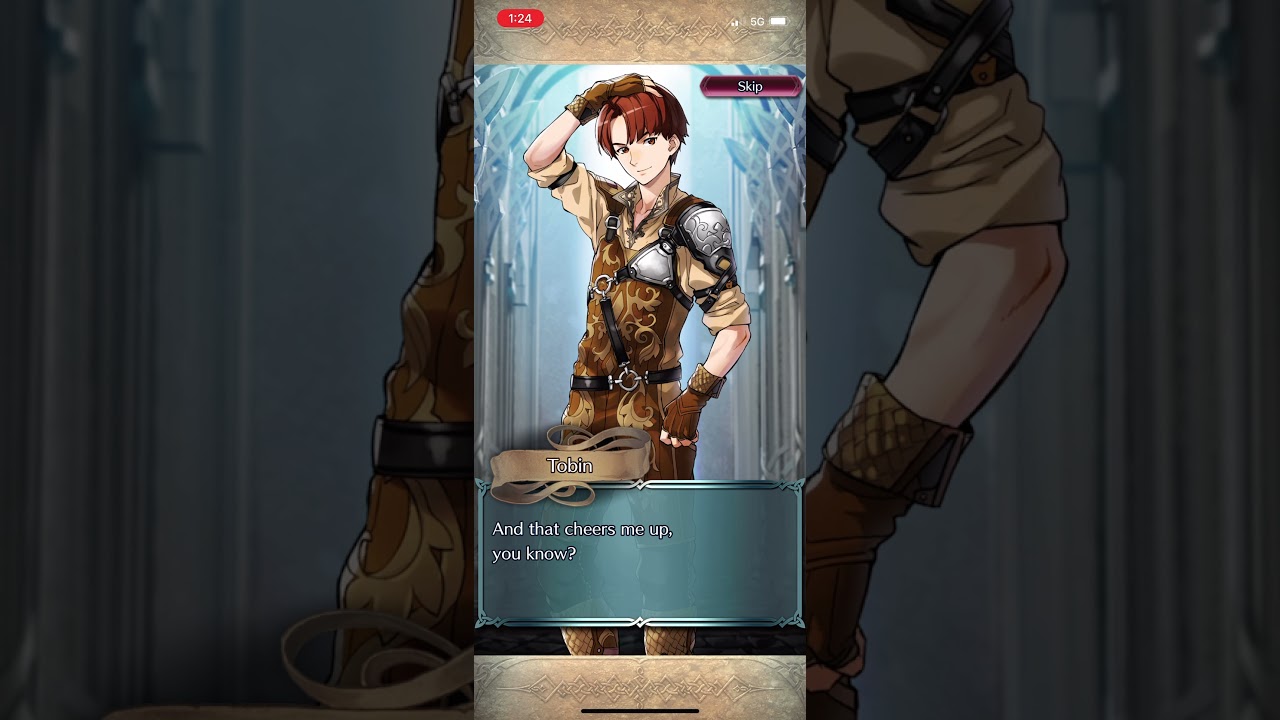 Fire Emblem Heroes - Tobin Confession