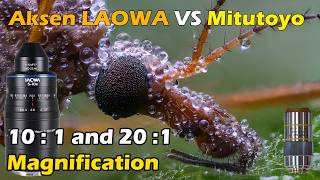 LAOWA AKSEN x5 x10 Review vs Mitutoyo 10