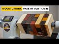 Woodturning - Vase Of Contrasts