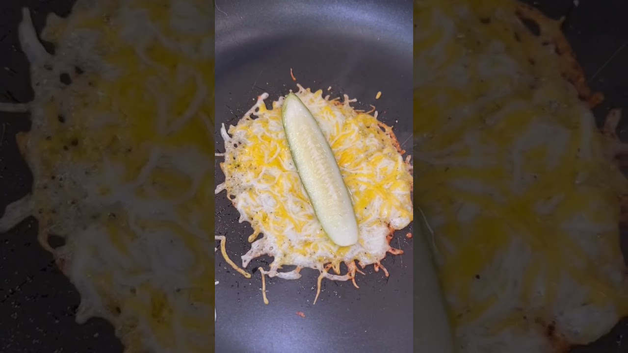 Fried Cheese Roll Up Pickle 🤤🤯 