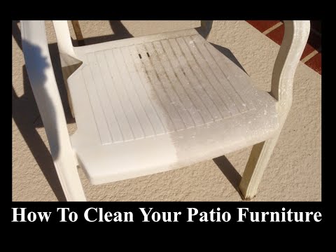 How To Clean Patio Furniture