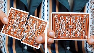 TORN and RESTORE VISUAL - Card Trick Tutorial | TheRussianGenius