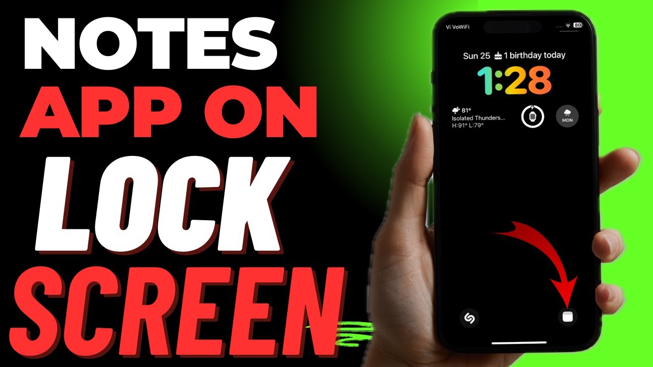 How To Add Notes App To IPhone Lock Screen In IOS 18 YouTube how-to-add-notes-app-to-iphone-lock-screen-in-ios-18-youtube