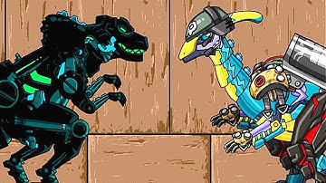 Dino Robot Adventure: Lightning Parasau Stage 01-10 | Eftsei Gaming