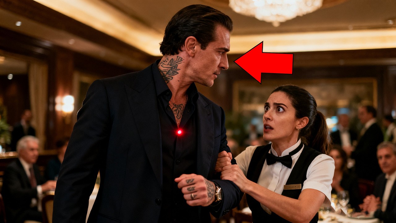 „Die Kellnerin sah den roten Punkt auf seiner Brust – und rettete dem Mafiaboss das Leben“