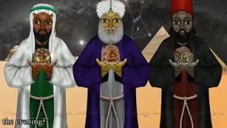 The 3 wise kings/men/stars are symbolic of Orion's Belt which are aligned with 3 pyramids of Giza