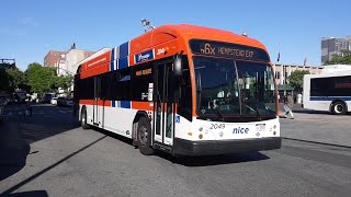 Mta Nyc Busmta Bus Companynice Wednesday Afternoon Rush Hour Bus Action 165Th Street Terminal