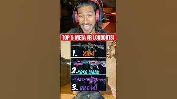 Top 5 META AR LOADOUTS In Warzone!!