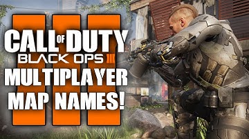 Black Ops 3 - All 12 Map Names LEAKED! Exodus, Aquarium & MORE! (BO3 Multiplayer Maps)