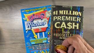 MORE FUN MAIL FROM MATT’S SCRATCH KUJI - $1 MILLION PREMIER CASH/ JERSEY RICHES