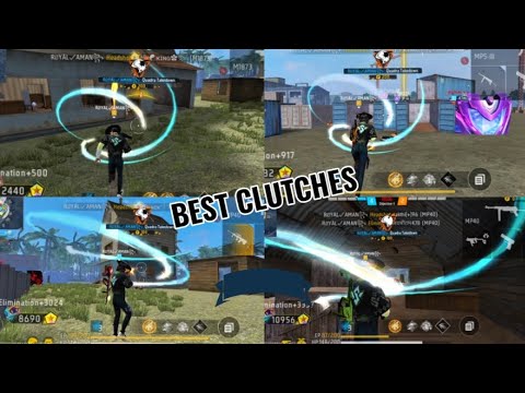 "Insane 1v4 Clutch Moments in Free Fire Ranked Matches!" - YouTube