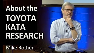 About the Toyota Kata Research