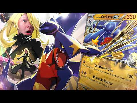 pokemon cynthia garchomp card Pokemon Graded: JP Cynthia's Garchomp ex 87/63 Heat Wave Arena (2025) Art  Rare PSA 10 main image 1