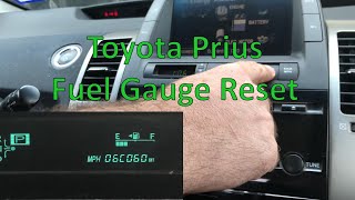How To Calibrate Your Prius Fuel Gauge screenshot 5