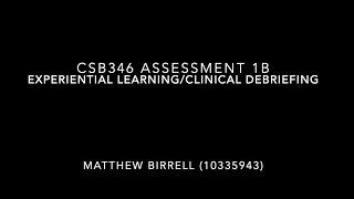CSB346 Assessment 1b
