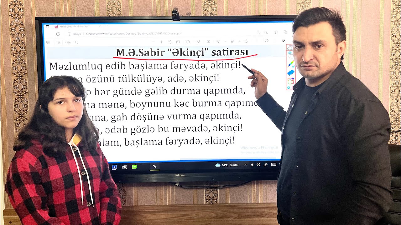 #Ədəbiyyat. M.Ə.Sabir 