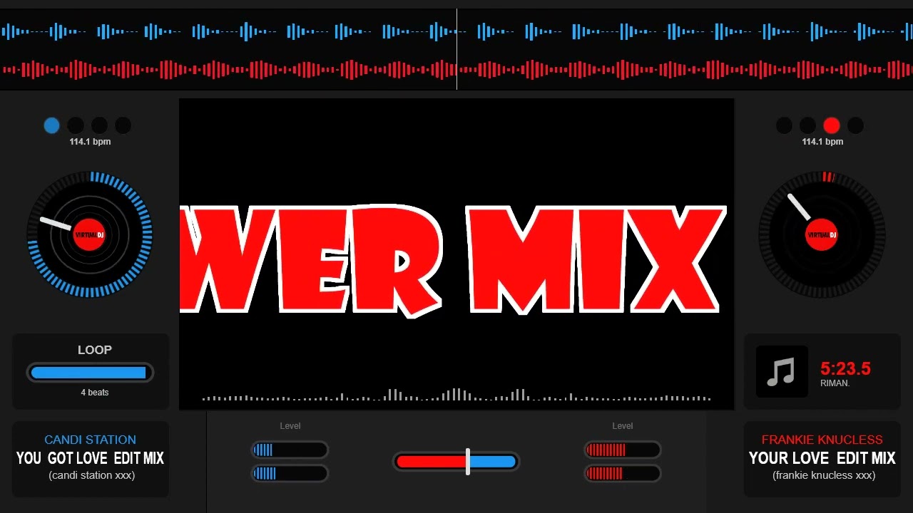 CANDI STATION FEAT FRANKIE KNUCLESS  -  MASHUP  MIX