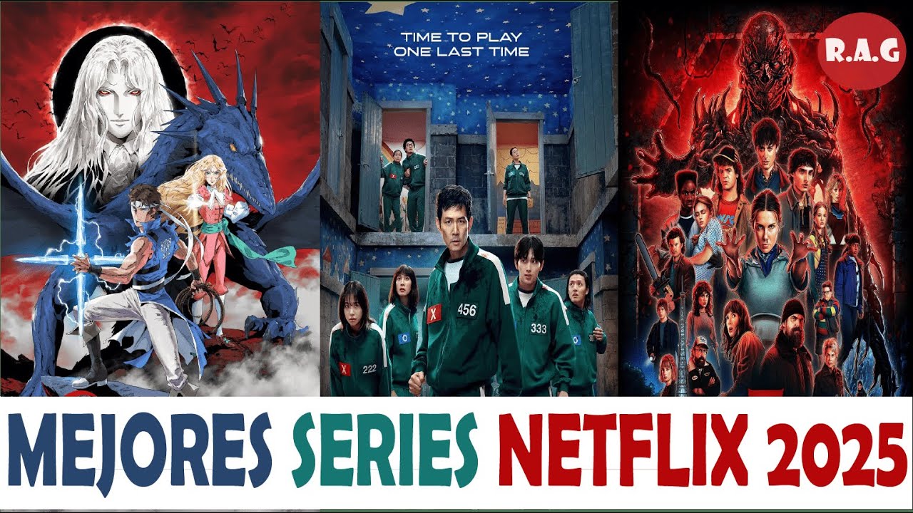 TOP 10: Mejores series de NETFLIX del 2025 - RAG - YouTube