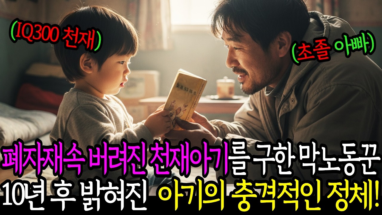 버려진 천재아기를 구한 막노동꾼, 10년 후 밝혀진 아기의 충격적인 정체ㅣ노후사연ㅣ감동사연ㅣ사연라디오ㅣ오디오북