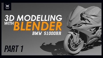 BMW S1000RR - 3D Modelling with Blender - Part 1/3