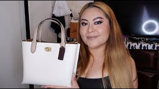 WHAT FITS ON MY COACH Willow tote 24 bag!!!! SUCH A PRECIOUS BAG