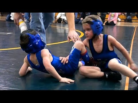 Kids Wrestling K-1 (ages5-7) with commentary from the winner