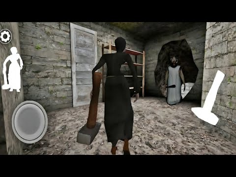 Playing as Evilnun in Granny 3 | Granny 3 Mod Menu