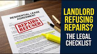 Landlord Refusing Repairs Here’s Your Legal Checklist