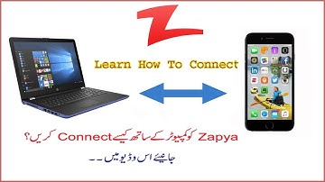How To Connect Zapya With PC or Laptop - Urdu Hindi Toturial