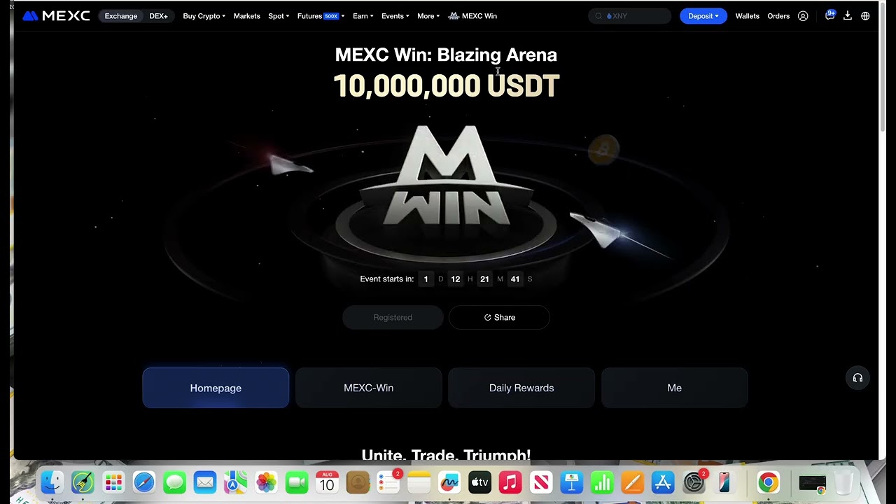 How to Participate in MEXC Trading Tournament Blazing Arena