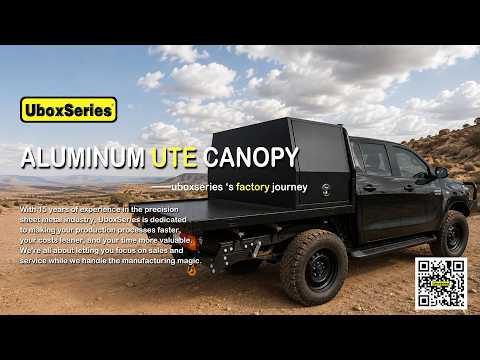 🔥 Inside UboxSeries: How Aluminium Ute Canopies Are Made