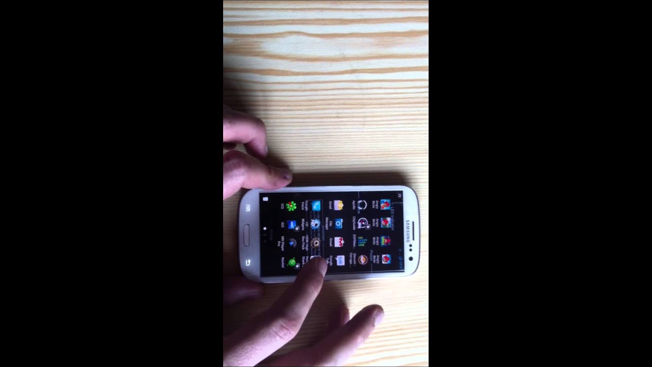 Samsung Galaxy S III (T-Mobile  SGH-T999) переделанный Shell