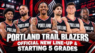 PORTLAND TRAIL BLAZERS NEW ERA | 2026/27 Projected Roster & Starting 5 Grades