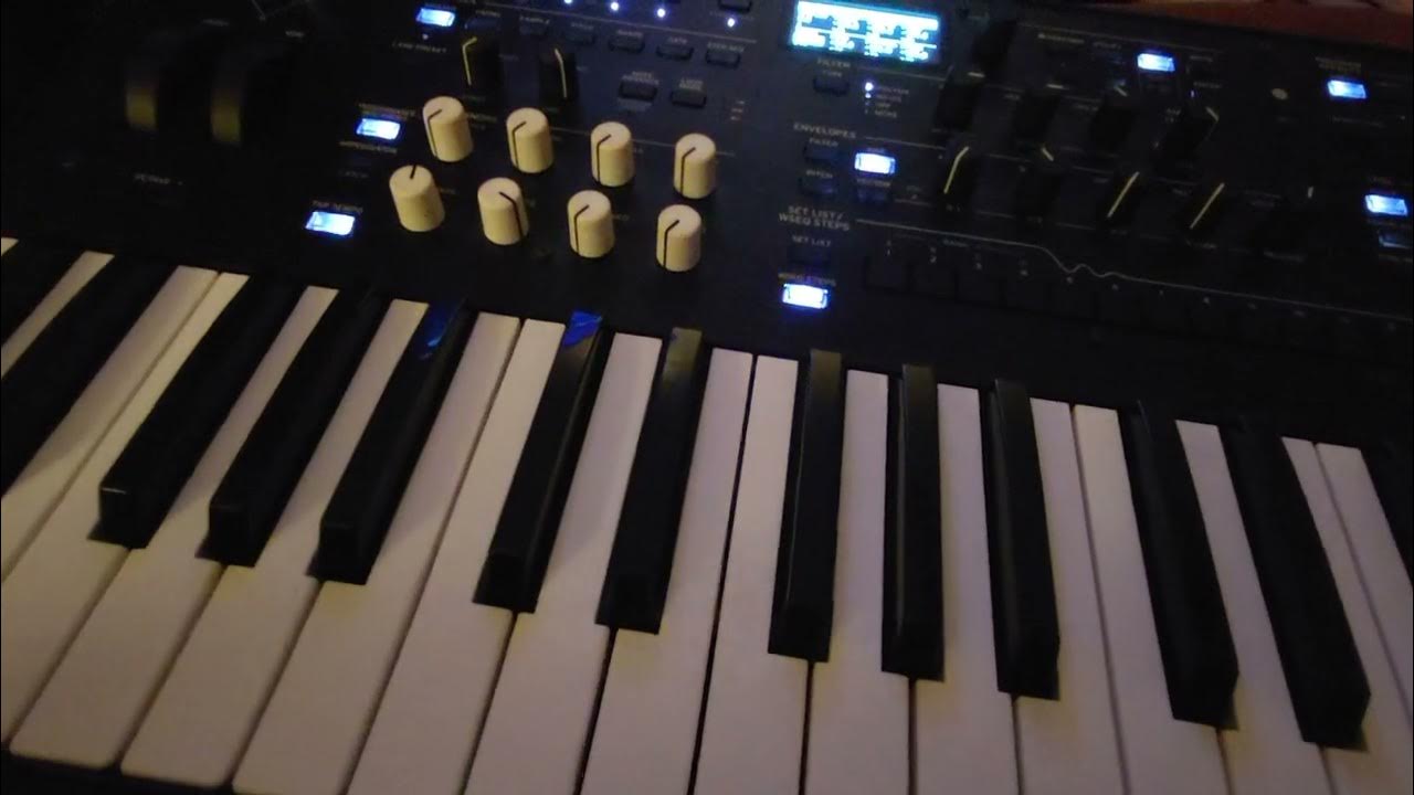 Using Wavestate like a four track Groovebox . Quick Patch setup