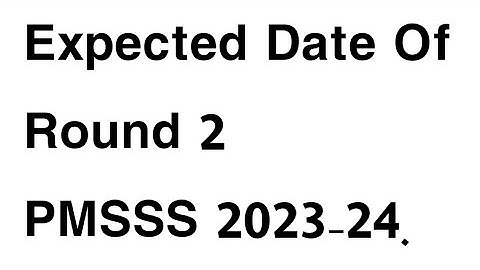Some important information Written in COE About Round 2/Expected Date For Round 2/Comment Queries.