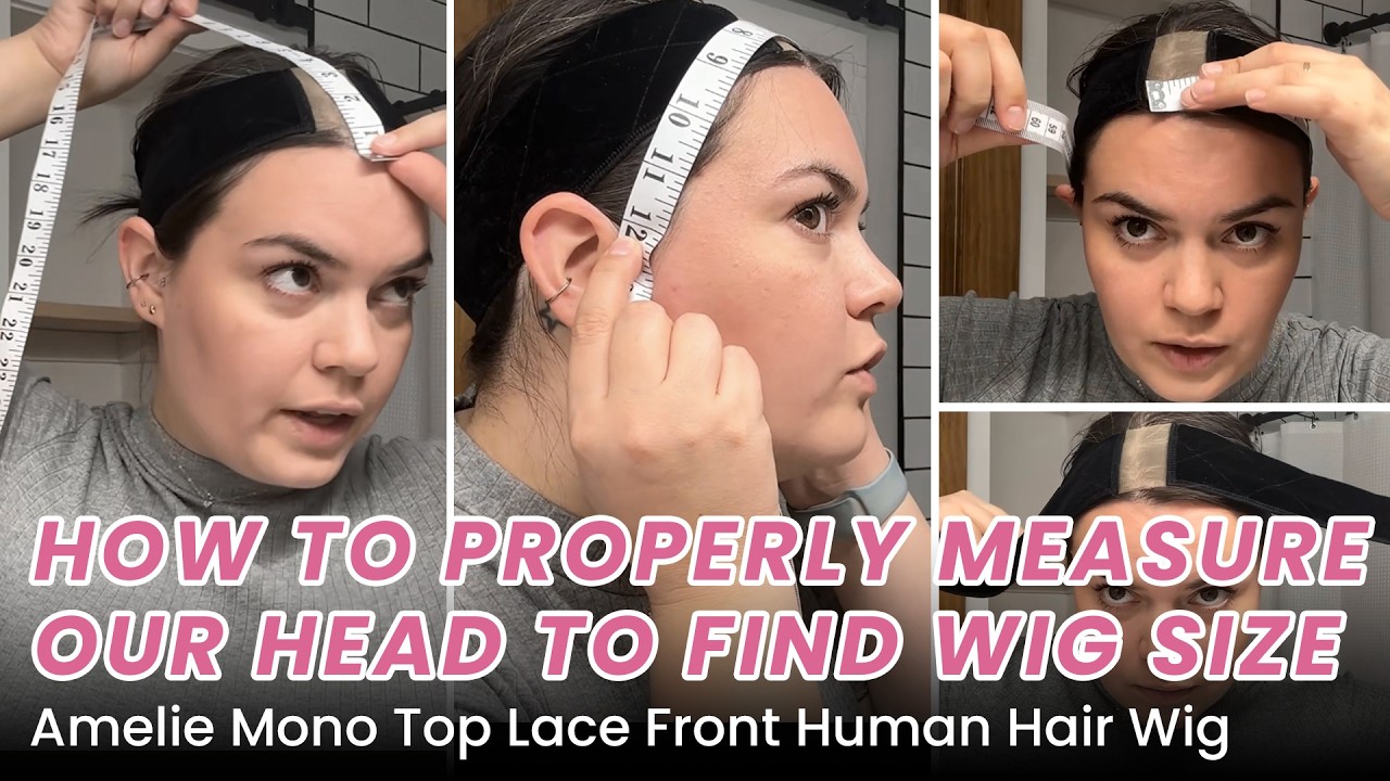 Как измерить окружность головы, чтобы каждый раз получать идеально подходящий парик! | UniWigs Am...