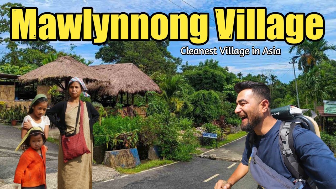 Exploring Mawlynnong Cleanest Village in Asia 😳 | All India Road Trip 🇮🇳