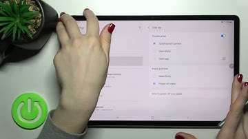 How to Activate Quick Launch on SAMSUNG GALAXY TAB S7 FE -Double Tap Power Key