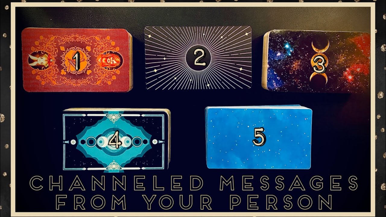 💌💕Channeled Messages From Your Person ️‍🩹💓 Pick A Card Tarot Love ...