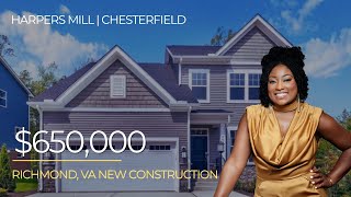 Richmond, Va Homes | Lennar Plymouth Model at Harper’s Mill, Chesterfield | Richmond, VA Realtor 🏠✨