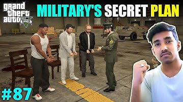 WE CAUGHT IN A MILITARY TRAP | GTA V GAMEPLAY #87